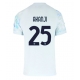 Inter Milan Manuel Akanji #25 Replike Gostujuci Dres 2025-26 Kratak Rukav